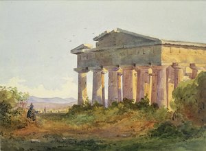 Maisema Paestumissa