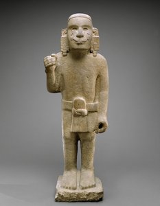 Standard-Bearer, Late Post Classic, 1200-1521 (vulkaaninen kivi)