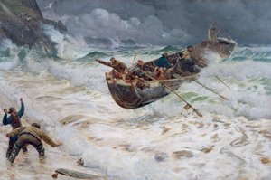 Miten vene tuli kotiin, 1886