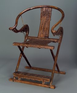 Tuoli (taitettava), Ming-dynastia, 1600-50 (ruusupuu)