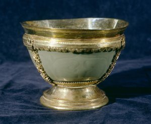 Margham Celadon kulho (lasitettu posliini)