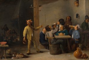 Talonpojat juhlivat kahdestoista yötä, 1635.