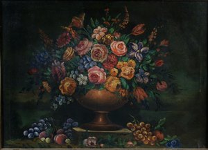 Maljakko kukilla