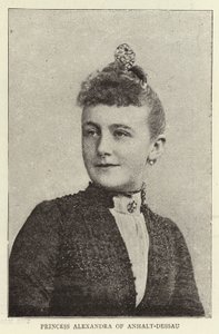 Anhalt-Dessaun prinsessa Alexandra