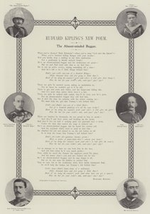 Rudyard Kiplingin uusi runo, Hajamielinen kerjäläinen