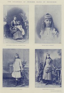 Edinburghin prinsessa Marien lapsuus