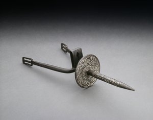Barbarin kannus, 1600-luku (rauta)
