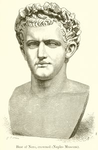 Neron rintakuva, kruunattu