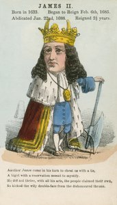 Kuningas James II (akvatinta)