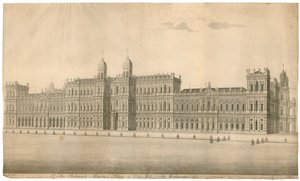 Whitehallin palatsi. Julkaistu 1748