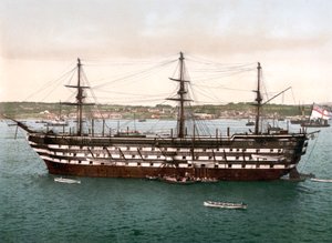 Impregnable, Plymouth (käsin värjätty valokuva)