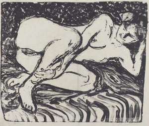 Makaava alastonkuva, 1907.