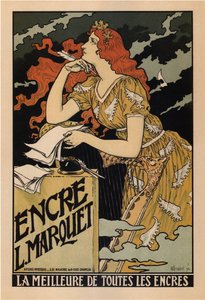 Ink L. Marquet -juliste, 1892