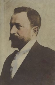 Aleko Konstantinov, bulgarialainen kirjailija (värillinen kuva)
