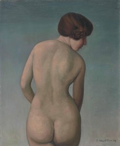 Alaston nainen takaa, 1909.