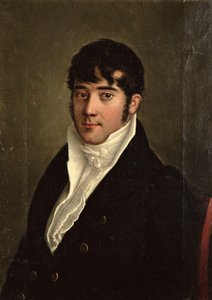 Istuvan herrasmiehen muotokuva, n. 1825