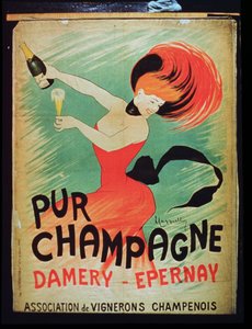 Pur Champagne -juliste, Damery, Epernay