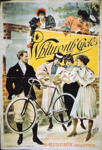 Julisteet Whitworth Cycles, Paris