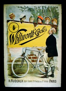 Julisteet Whitworth Cycles, Paris