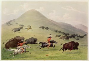 Buffalo Hunt, noin 1832