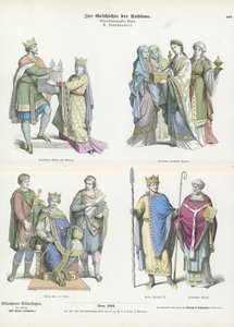 Huonekalut ja erilaiset esineet 1100- ja 1300-luvuilta