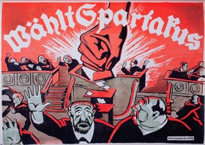 Votez Spartacus, Spartasist Leaguen vaalijuliste, 1918