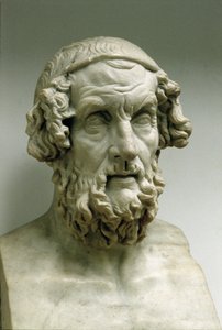 Homeroksen muotokuva (marmori)