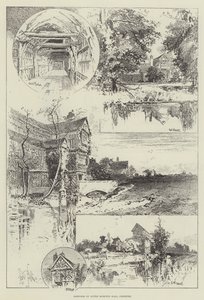 Luonnokset Little Moreton Hallista, Cheshire