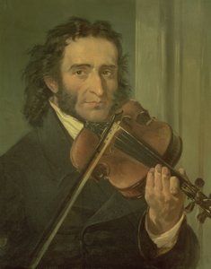 Niccolo Paganinin (1782-1840) muotokuva