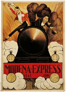 Modena Expressiä mainostava juliste