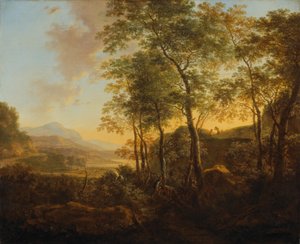 Metsäinen rinteessä Vista, n. 1645