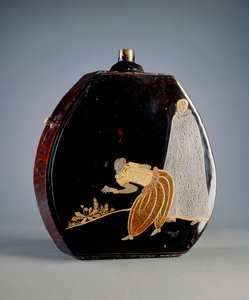 Ruutipullo (lakattu puu) (numeron 117750 kääntöpuoli)