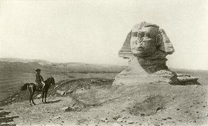 Napoleon ja sfinksi (syväpaino)