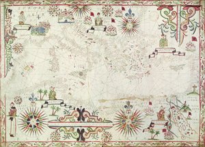 Välimeren kartta, 1625