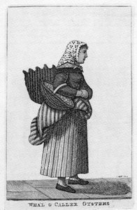 Newhaven (Edinburgh) Oyster Girl, 1812