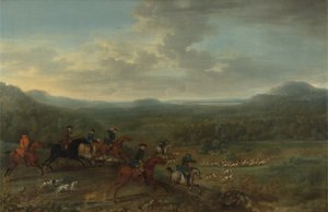 Ketun metsästys, n. 1730-1740