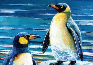Eläimet: pingviini 3