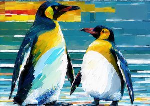 Eläimet: pingviini 4