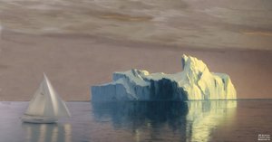 JJM luo Bierstadt-A: The Icebergin uudelleen