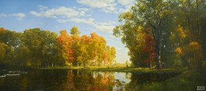 JJM luo Bierstadt-A: Autumn Forestin uudelleen