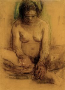 Käthe Kollwitz, Istuva alaston nainen