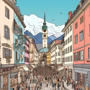 innsbruck, sarjakuva 2