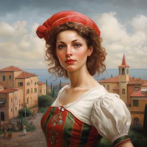 italialainen nainen 4
