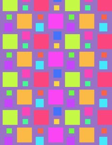 Moniväriset neliöt, 2011 (digitaalinen)