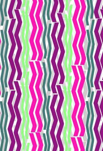 Zig Zag Stripes, 2014 digitaalinen media