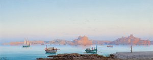 Grand Harbour, Malta, Vallettasta, 1911