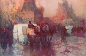 Jään kantaminen Moskovassa, 1800-luku