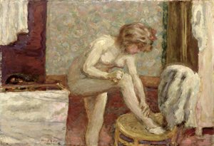 Kylpyhuoneessa, 1907