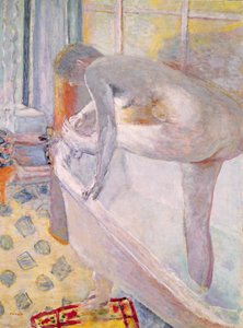 Suuri alastonkuva kylpyammeessa, 1924