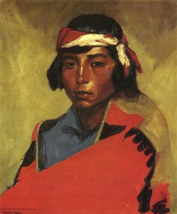 Poika Tesuque Pueblosta, 1916